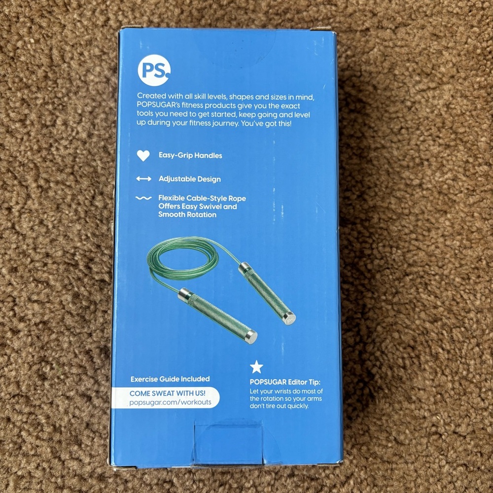 POPSUGAR 9ft Green Jump Rope - Picture 3 of 7